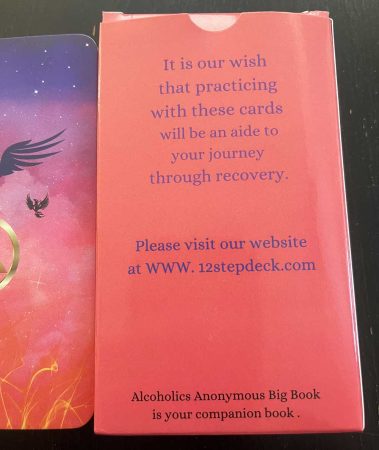 The 12 Step Oracle Deck, The 12 Step Deck, Positive Life without addictions and negative dependencies