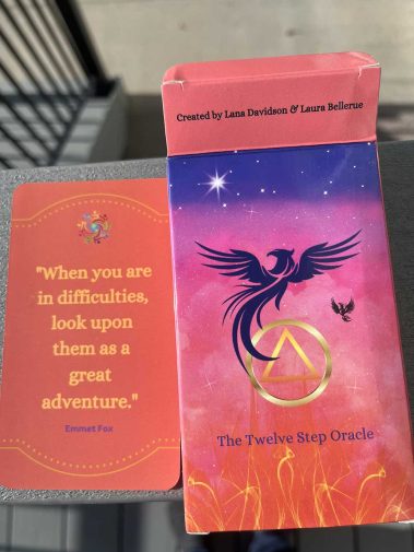 The 12 Step Oracle Deck, The 12 Step Deck, Positive Life without addictions and negative dependencies